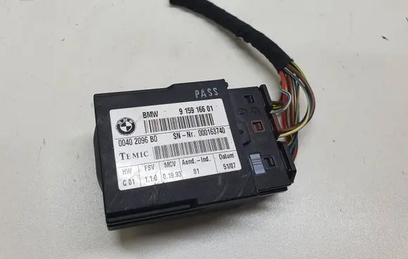BMW 5 E60 E61 Seat control module 915916601 9159166