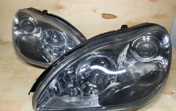 Mercedes-Benz S W220 Headlights/headlamps set A2208202361 0301178273 A2208202461