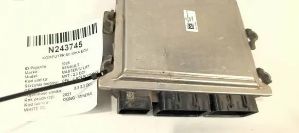 Renault Master IV Engine control unit/module ECU 237103907S
