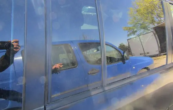Volkswagen Cross Touran I Rear side window 