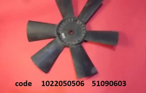 Mercedes-Benz E W124 Fan impeller 1022050506 51090603