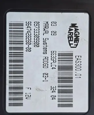 Peugeot 407 Other control units/modules 9647428280 EAS30001