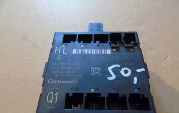 Mercedes-Benz GLE (W166 - C292) Door control unit/module A1669007809