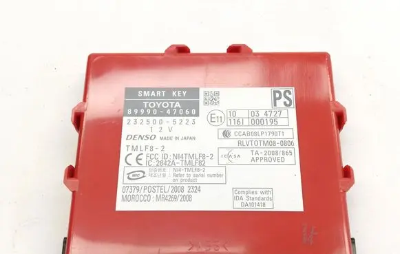Toyota Prius (XW30) Keyless (KESSY) go control unit/module 8999047060