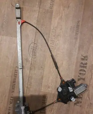 Volkswagen Multivan T4 Front door window regulator with motor 7D0959802
