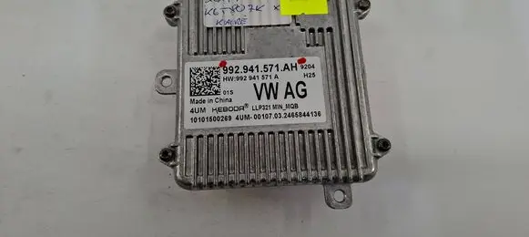 Skoda Superb B9 Headlight ballast module Xenon 992941571AH K6T807K