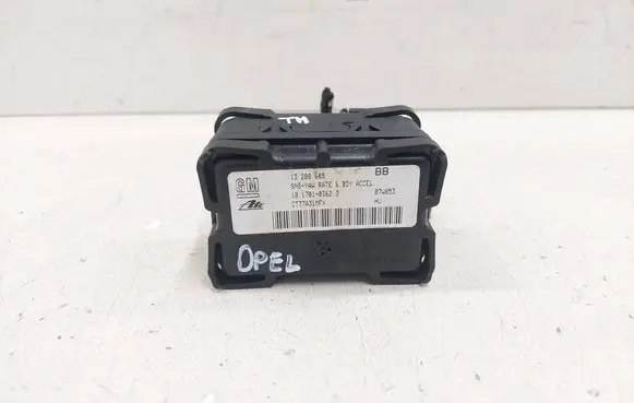 Opel Astra H ESP acceleration yaw rate sensor 13208665BB 10170103623