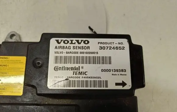 Volvo V50 Airbag control unit/module 30724652 0000139B3