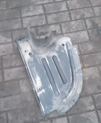 Volkswagen PASSAT CC Rear underbody cover/under tray 3C0825206