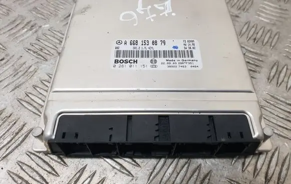 Mercedes-Benz A W168 Engine control unit/module A6681530879 0281011151