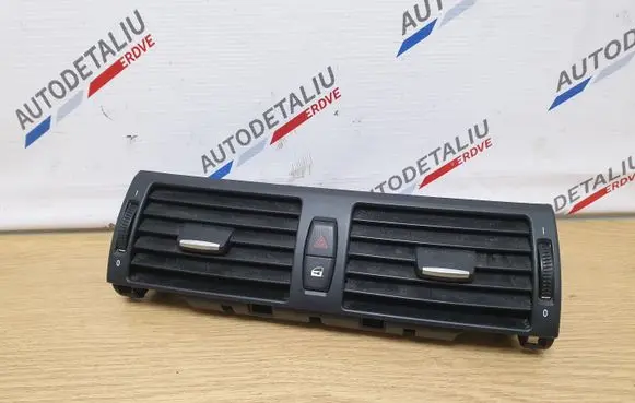 Dash center air vent grill