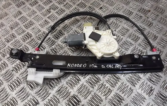 Ford Mondeo MK IV Rear door window regulator with motor 6M2114A389B