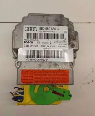 Audi A4 S4 B7 8E 8H Airbag control unit/module 8E0959655G 0285001668