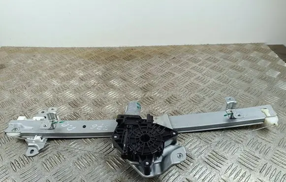 Front door window regulator with motor