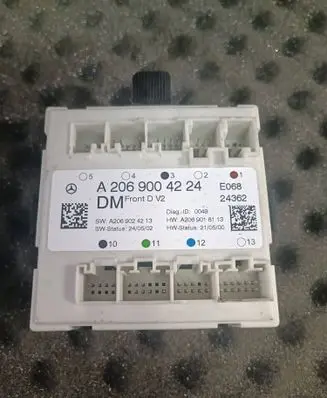 Mercedes-Benz C W206 Door central lock control unit/module A2069004224 A2069024213