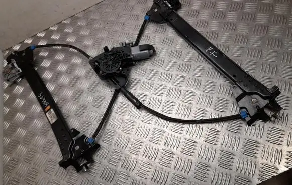 Front door window regulator with motor