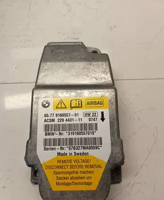 BMW 5 E60 E61 Airbag control unit/module 916055701 31916055701 220443111