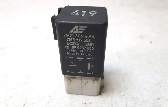 Ford Galaxy Coolant fan relay 7M5919506