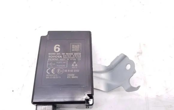 Toyota Yaris Tire pressure control unit 897600D060 MB1584005331 MR101582
