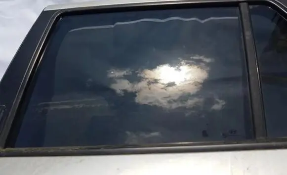 Hyundai Santa Fe Rear door window glass