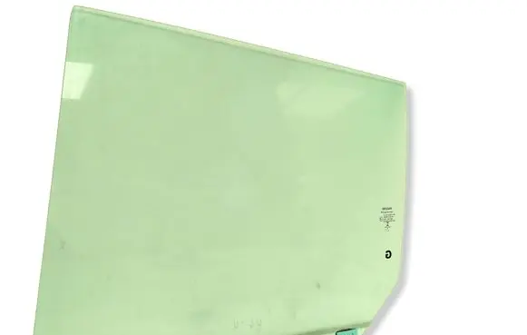 Nissan Leaf II (ZE1) Rear door window glass 43R001583 AS2M3232DOT682