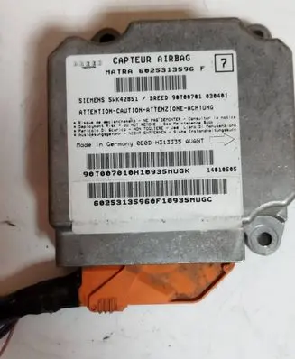 Renault Espace III Airbag control unit/module 6025313596 5WK42851 90T00701
