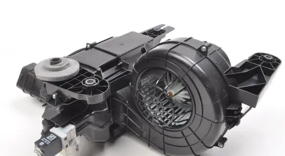 Interior heater climate box assembly