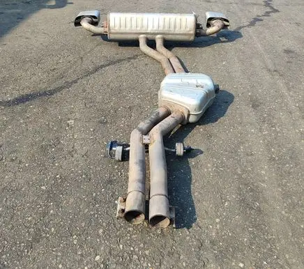 Porsche Cayenne (9Y0 9Y3) Muffler/silencer 4M4253401H