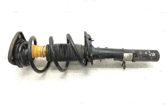 Front shock absorber with coil spring