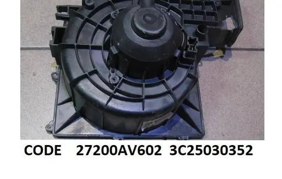 Nissan Primera Heater fan/blower 27200AV602 3C25030352