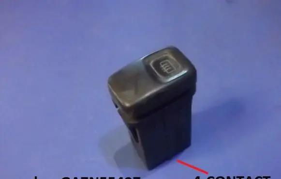 Mazda 626 Windscreen/window heater switch GA7N55427