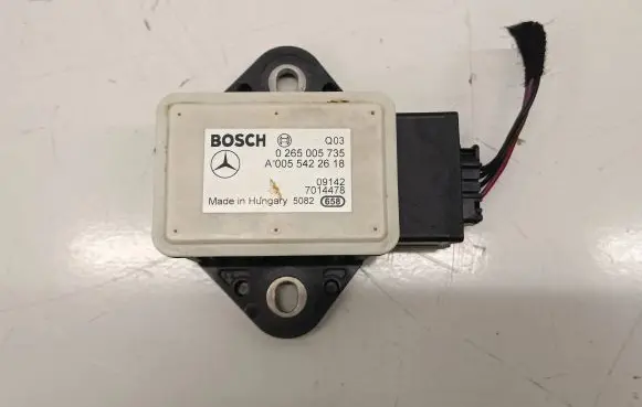 Mercedes-Benz E W212 ESP acceleration yaw rate sensor A0055422618