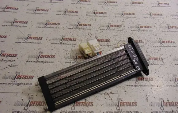 Electric cabin heater radiator