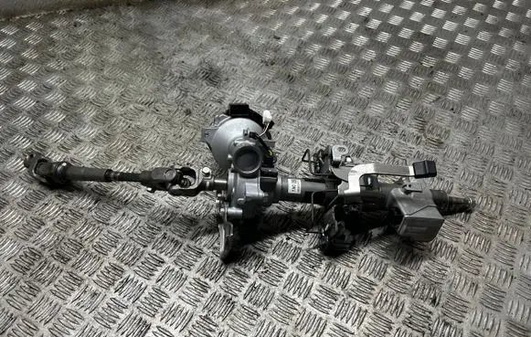 Steering wheel axle set