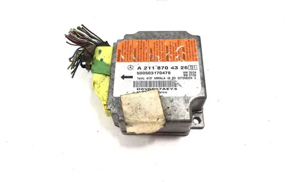 Mercedes-Benz E W211 Airbag control unit/module 500503170479 A2118704326 D6V5C17AEY4