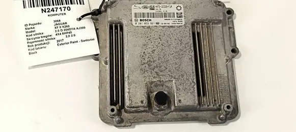 Jaguar XF X260 Engine control unit/module ECU HX73-12C520-5JA 1039T06416 0281033921