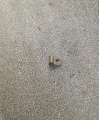 Sun visor clip/hook/bracket