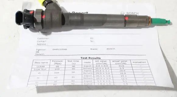 Renault Trafic III (X82) Fuel injector 0445110546