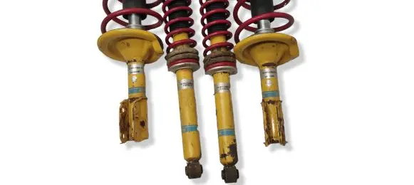 Mitsubishi Lancer Evolution X Set of springs and shock absorbers (Front and rear) 4060A290 F4VE3C884T4 4162A170
