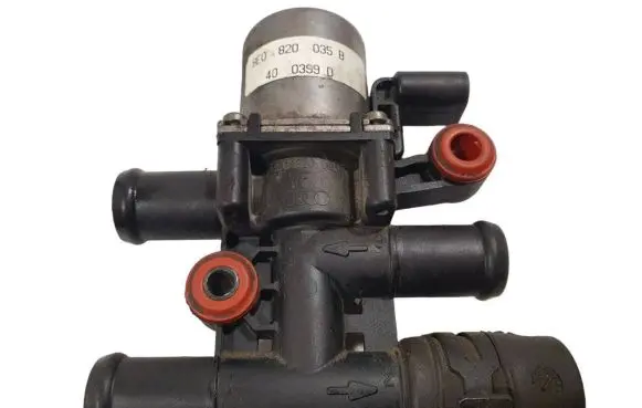 Coolant heater control valve