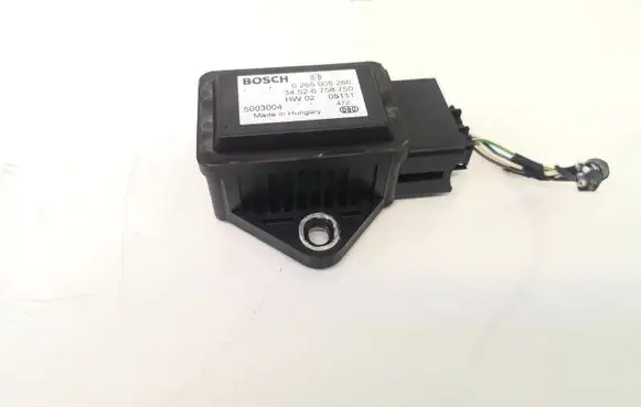 BMW 5 E60 E61 ESP acceleration yaw rate sensor 6758750 34526758750 0265005266