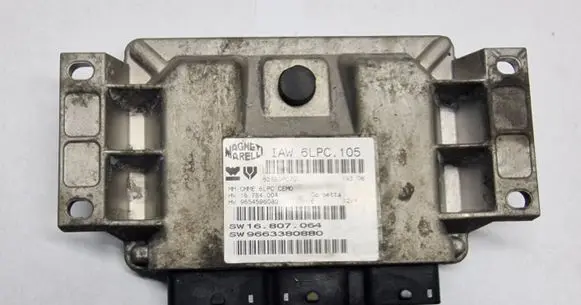 Peugeot 207 Engine control unit/module 9663380880 IAW6LPC105