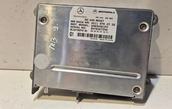 Mercedes-Benz E W211 Bluetooth control unit module A2118702726