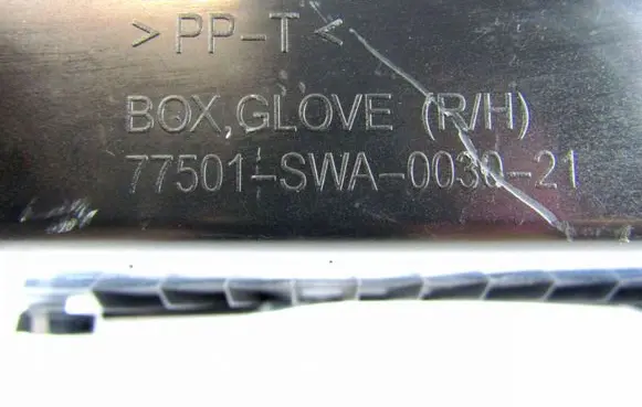 Honda CR-V Glove box 77501SWA003021