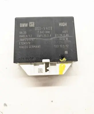 BMW 5 G30 G31 Parking PDC control unit/module 7943996