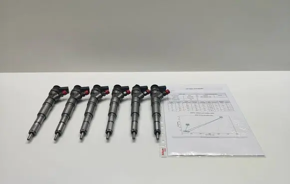 BMW 5 E60 E61 Fuel injectors set 7794435 0445110209 209