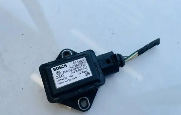 Audi A6 S6 C5 4B ESP acceleration yaw rate sensor 0265005245 8e0907637a
