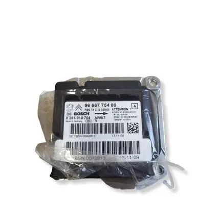 Peugeot 3008 I Airbag control unit/module 9666775480 0285010704