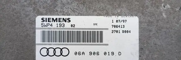 Audi A3 S3 8L Engine control unit/module 5WP41930 06A906019D 2701R004