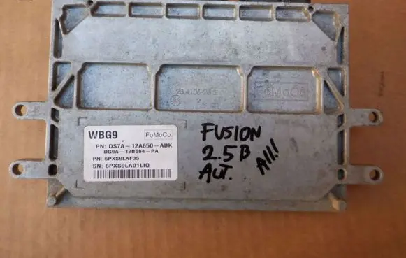 Ford Fusion II Engine control unit/module 12A650 DS7A12A650ABK